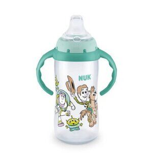 NUK 10 fl oz Disney Toy Story Large Learner Cup – Soft Spout Sippy Cup with Hand